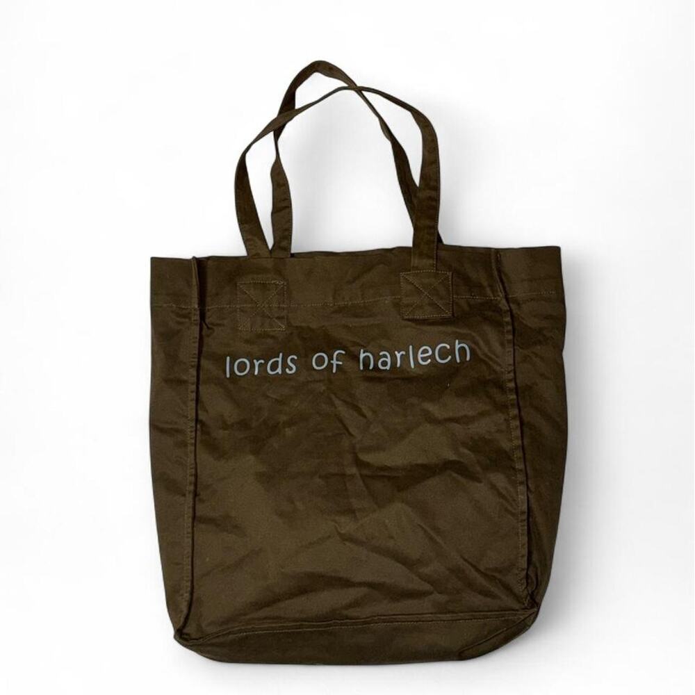 Lords of Harlech Premium Olive Brown Canvas Tote Shopper Bag